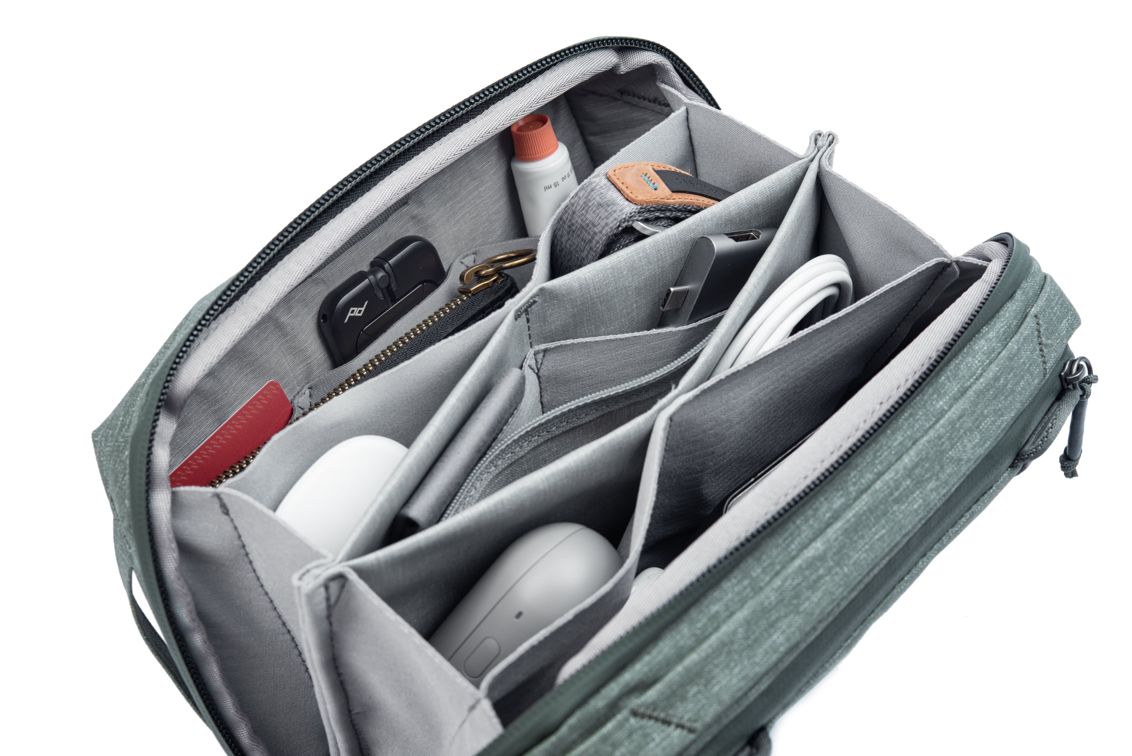 Alt View 13. Peak Design - Tech Pouch - Sage.