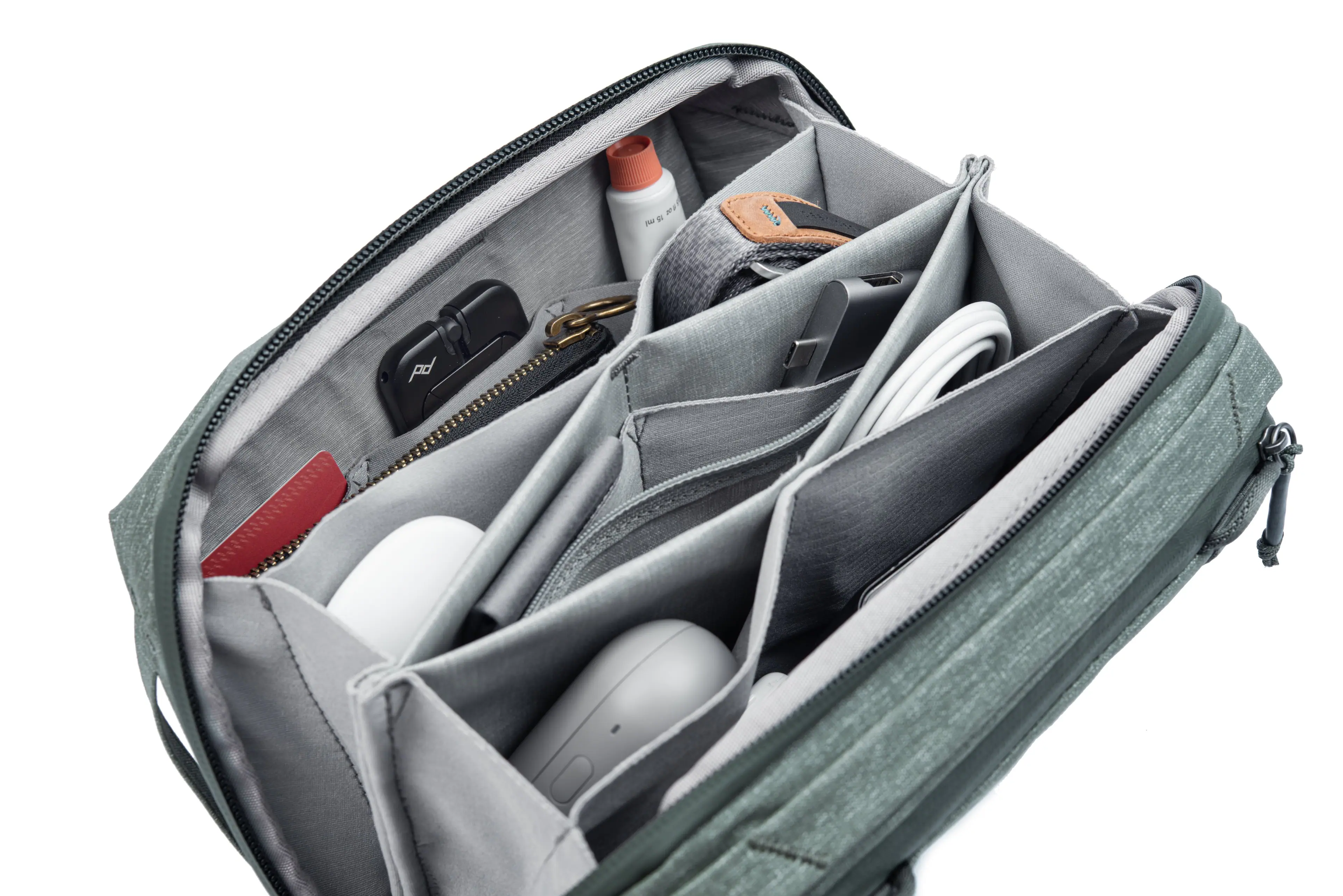 Alt View 13. Peak Design - Tech Pouch - Sage.