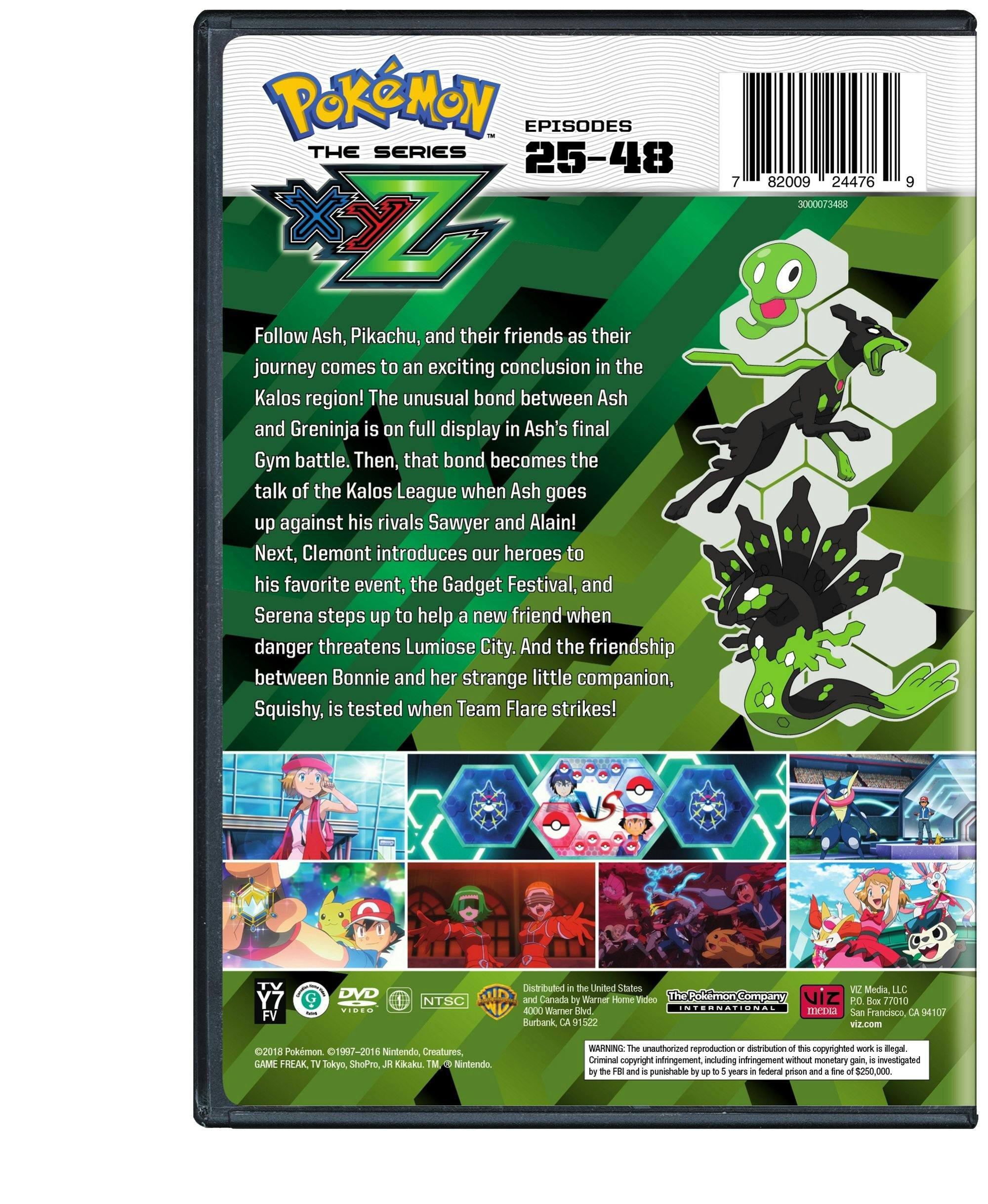 Back. Pokemon the Series: XYZ Set 2 (DVD Set) [DVD].