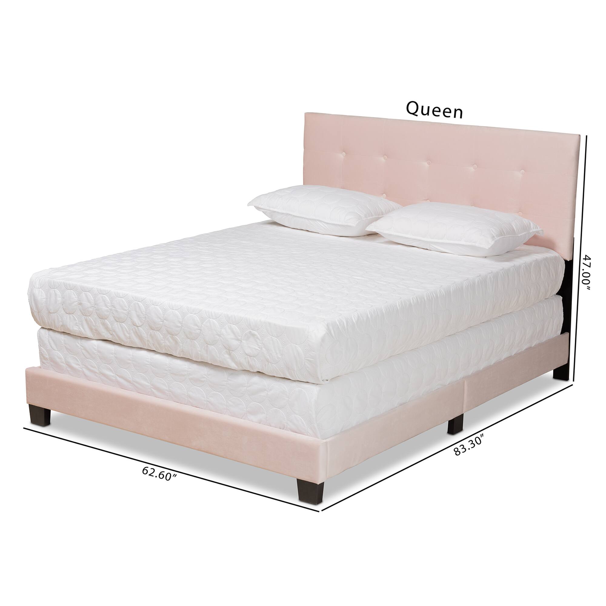 Queen 47.00" 62.60" 83.30"