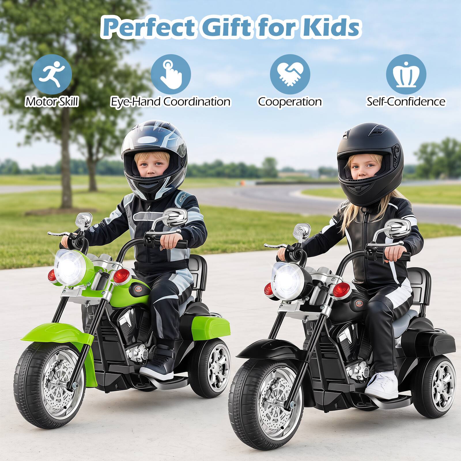 Perfect Gift for Kids  
Motor-Skill  
Eye-Hand Coordination  
Cooperation  
Self-Confidence