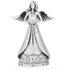 Ganz - Angel of Birthday Faithful Angels Metal Angel Figurine 3.75 inch - Silver