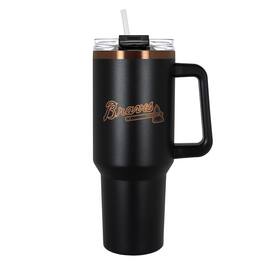 Great American Products - Atlanta Braves 40oz. Colossus Copper Edition Tumbler - Black