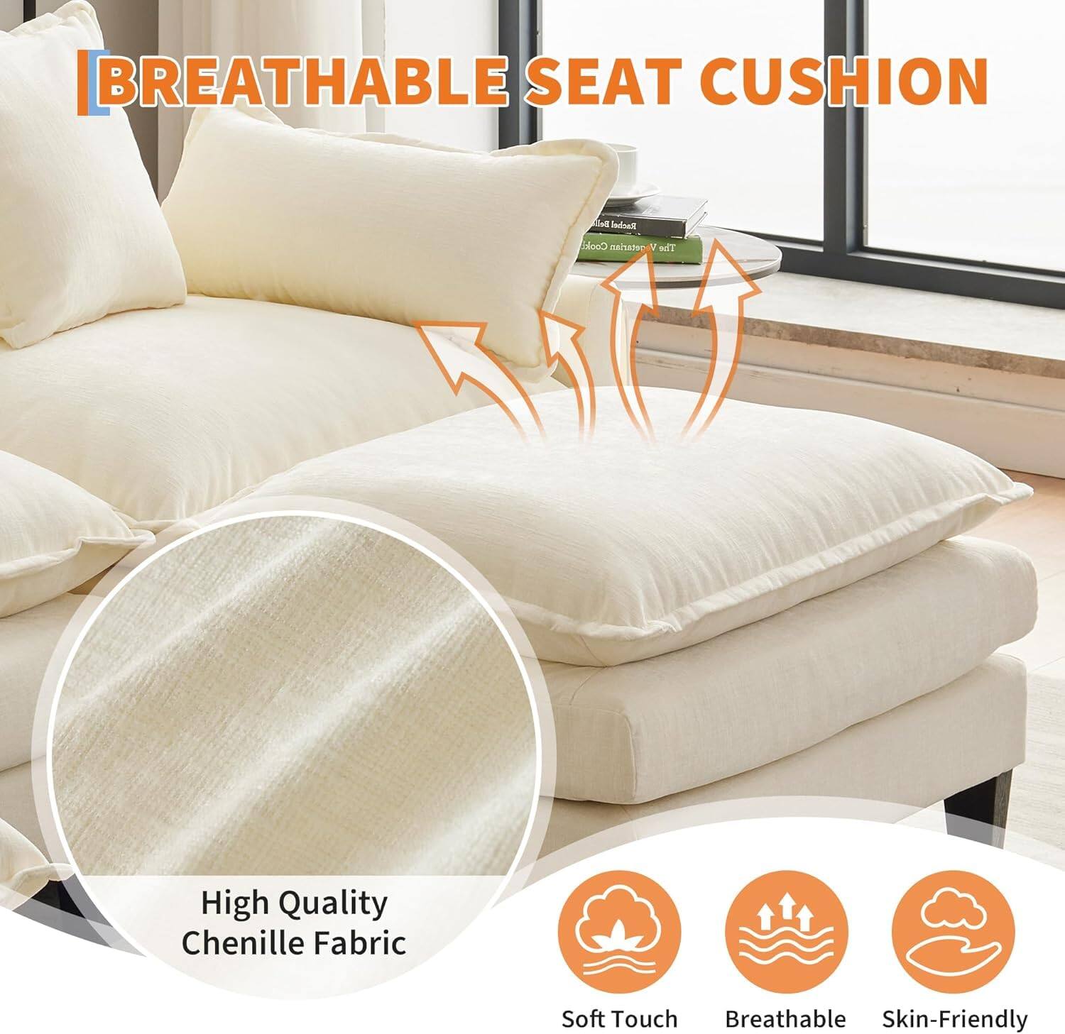 BREATHABLE SEAT CUSHION

High Quality Chenille Fabric

Soft Touch
Breathable
Skin-Friendly