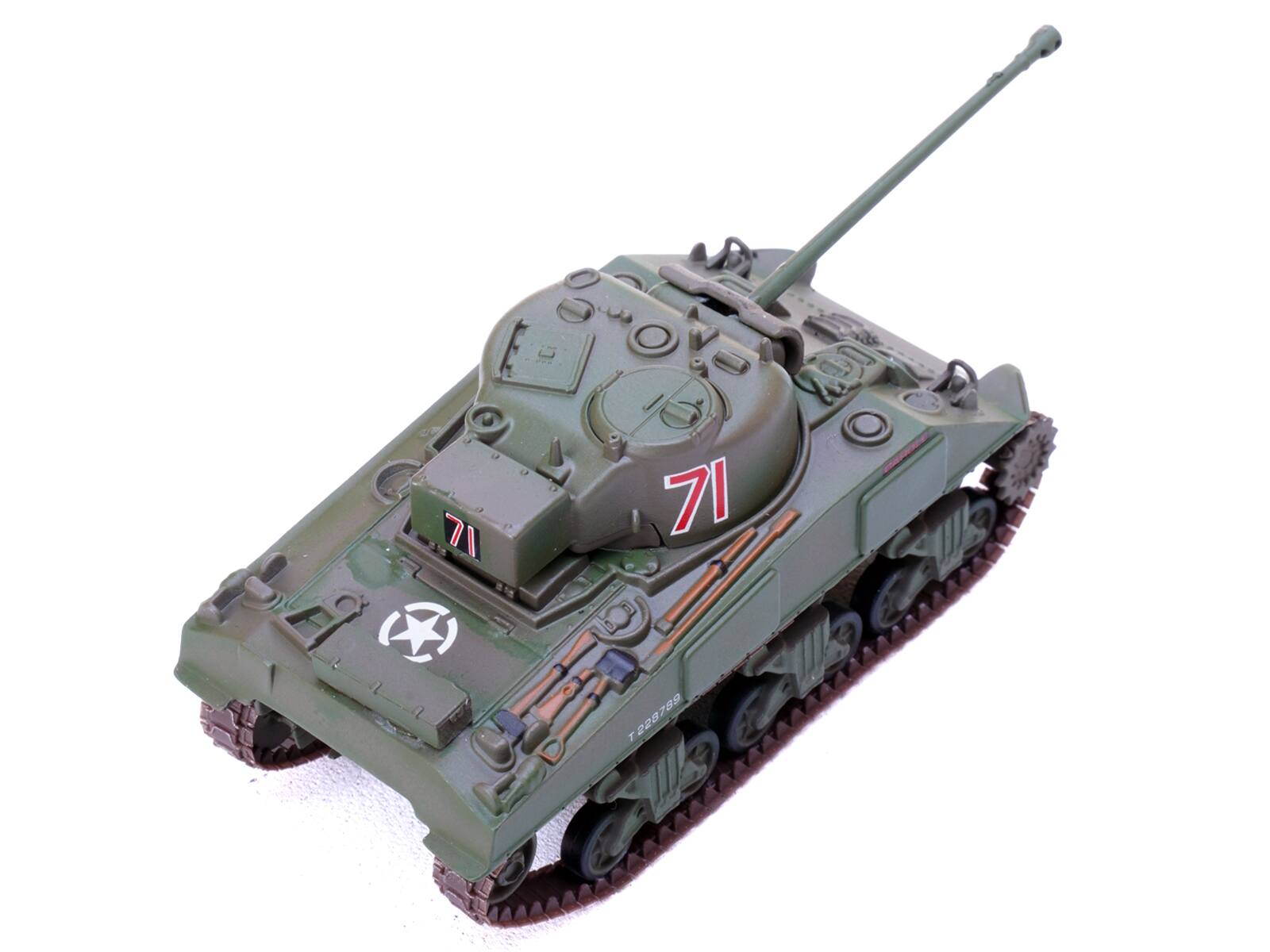Alt View 6. Legion - Sherman Firefly Mk.VC Medium Tank "27th Armoured Brigade, Normandy" (1944) British Army 1/72 Diecast Model by Legion.