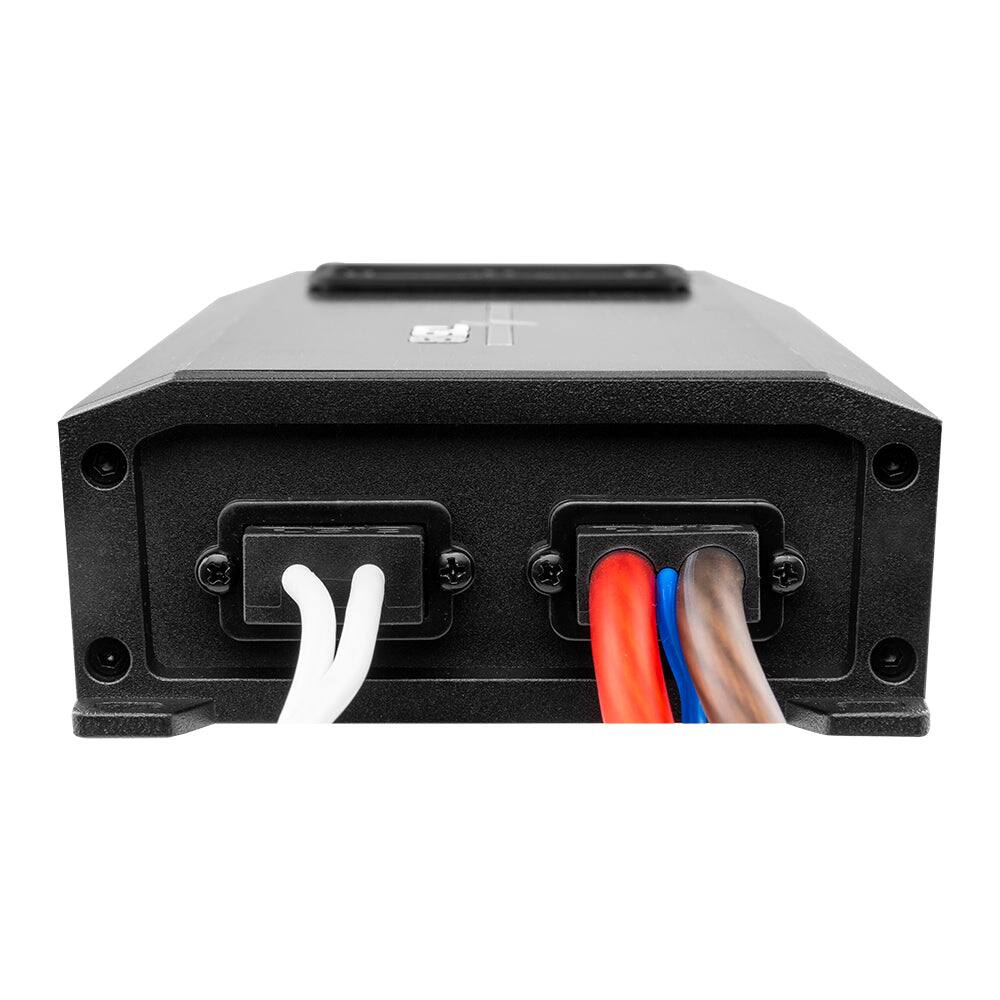Alt View 2. DS18 Audio - NXL-X Monoblock Class D Car Amplifier with Marine Rating, 1000W RMS at 1 Ohm - Black.