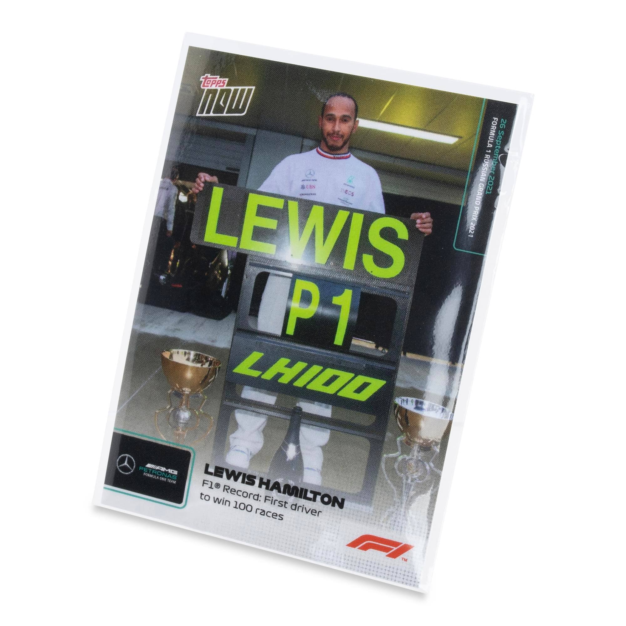 ePPS QW 26 FORMULA September 2021  
RUSSIAN  
GRAND PRIX  
LEWIS 2021 P1  
LH100  
Record: HAMILTON  
First driver to win 100 races