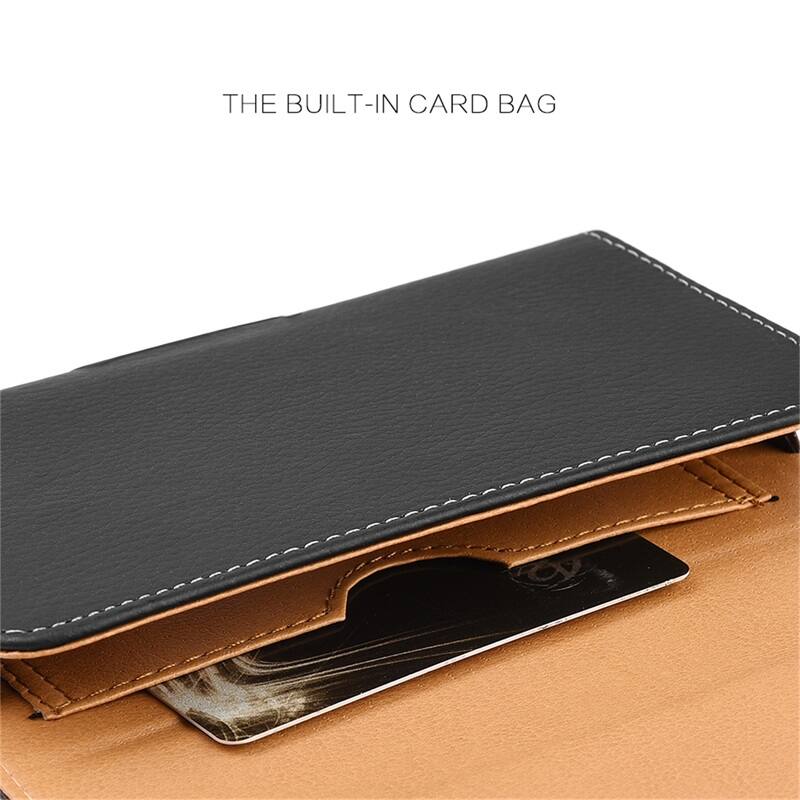 THE BUILT-IN CARD BAG