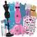 Left Zoom. Tara Toys - Barbie Be A Real Fashion Designer (Classic) - Over 150 Pieces Inside, 5 Outfit Set, Kids Ages 3+.