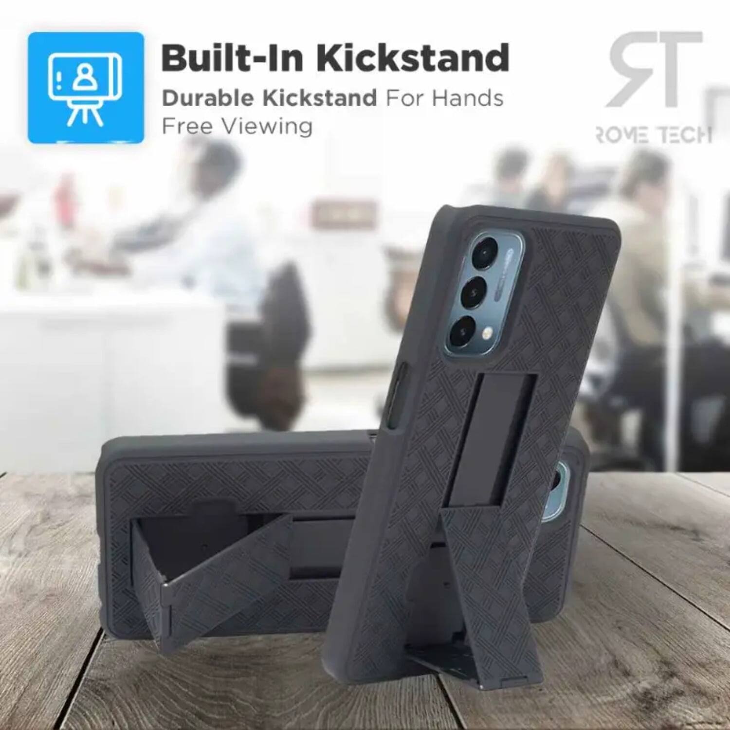 Built-In Kickstand  
Durable Kickstand For Hands Free Viewing  
ROVE TECH