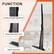 FUNCTION
- 3 levels of height adjustment
- Plastic decorative cover
- Stable metal base