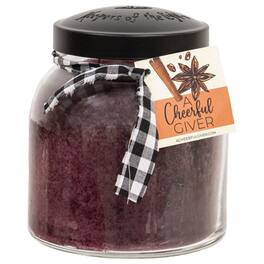 BreeBe - Plum Orchard Papa Jar Candle 34oz - Purple