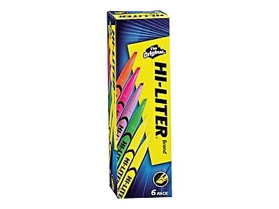 The Original HI-LITER  
HI-LITER Brand  
6 Pack