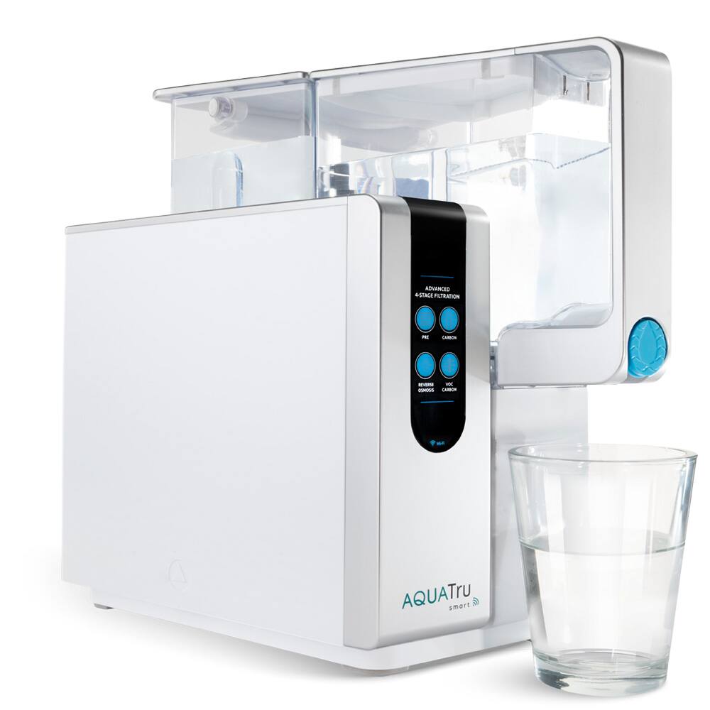 ADVANCED 4-STAGE FILTRATION - LAMINATED - VMS onkon an AQUATRU smart