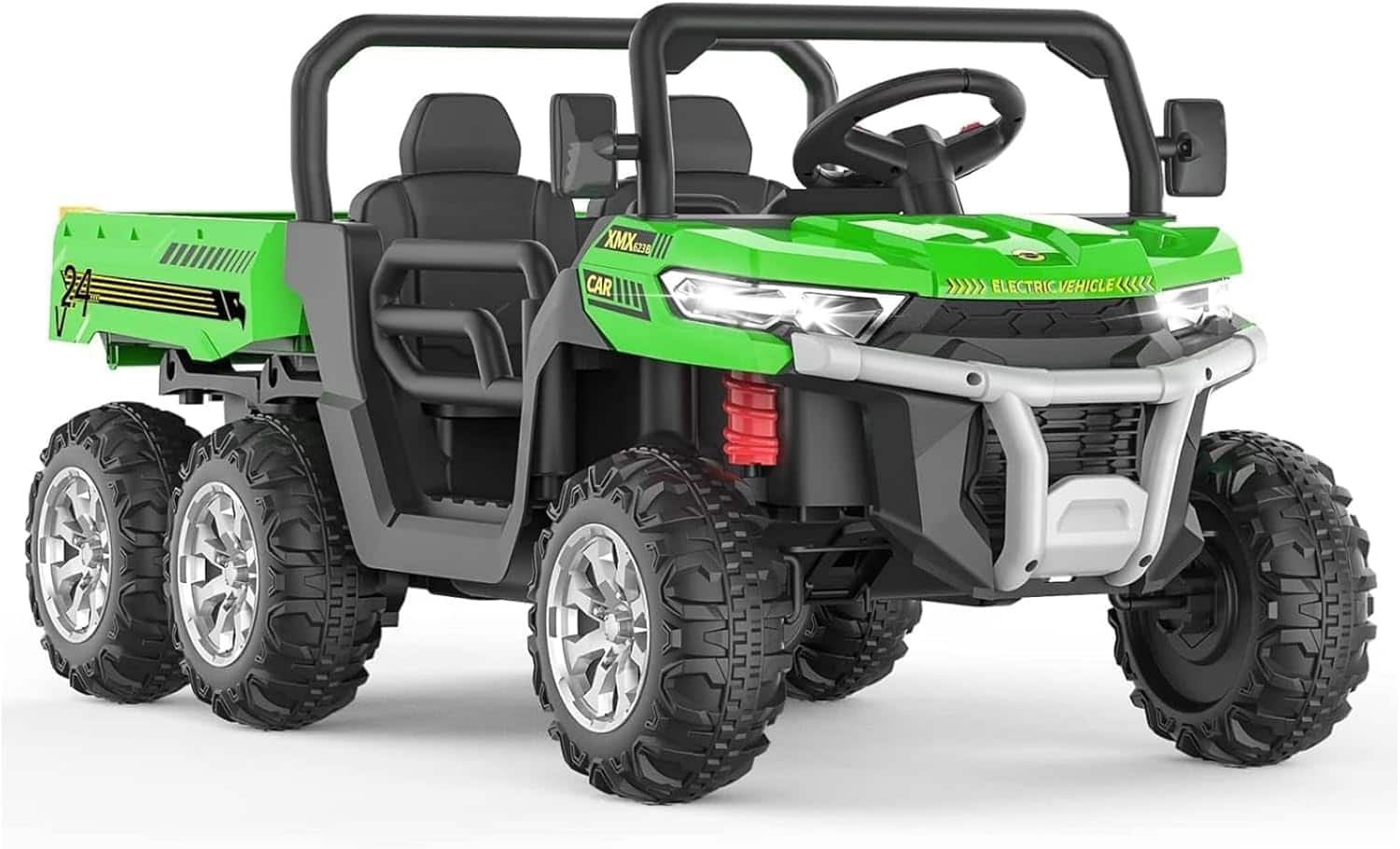 Electrodes Masters - 24v 2 Seater Ride on Car, 4WD Kids Electric Dump Truck with Parent Remote Control - Electric Vehicle price history on PriceWatchPro