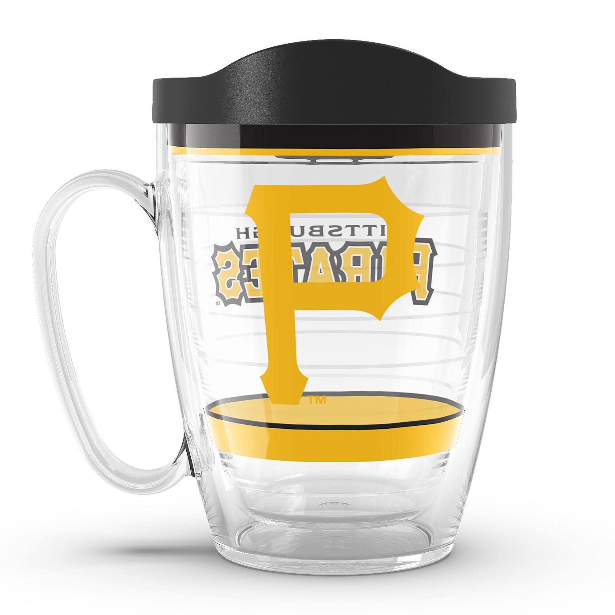 Front. Tervis - Pittsburgh Pirates 16oz. Tradition Classic Mug - Multicolor.
