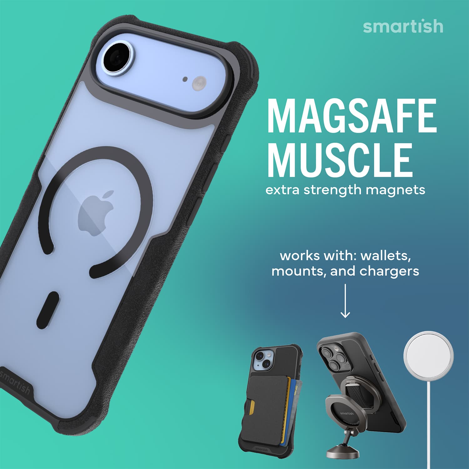 Smartish iPhone Air MagSafe Case Gripzilla Protective Grip Heavy