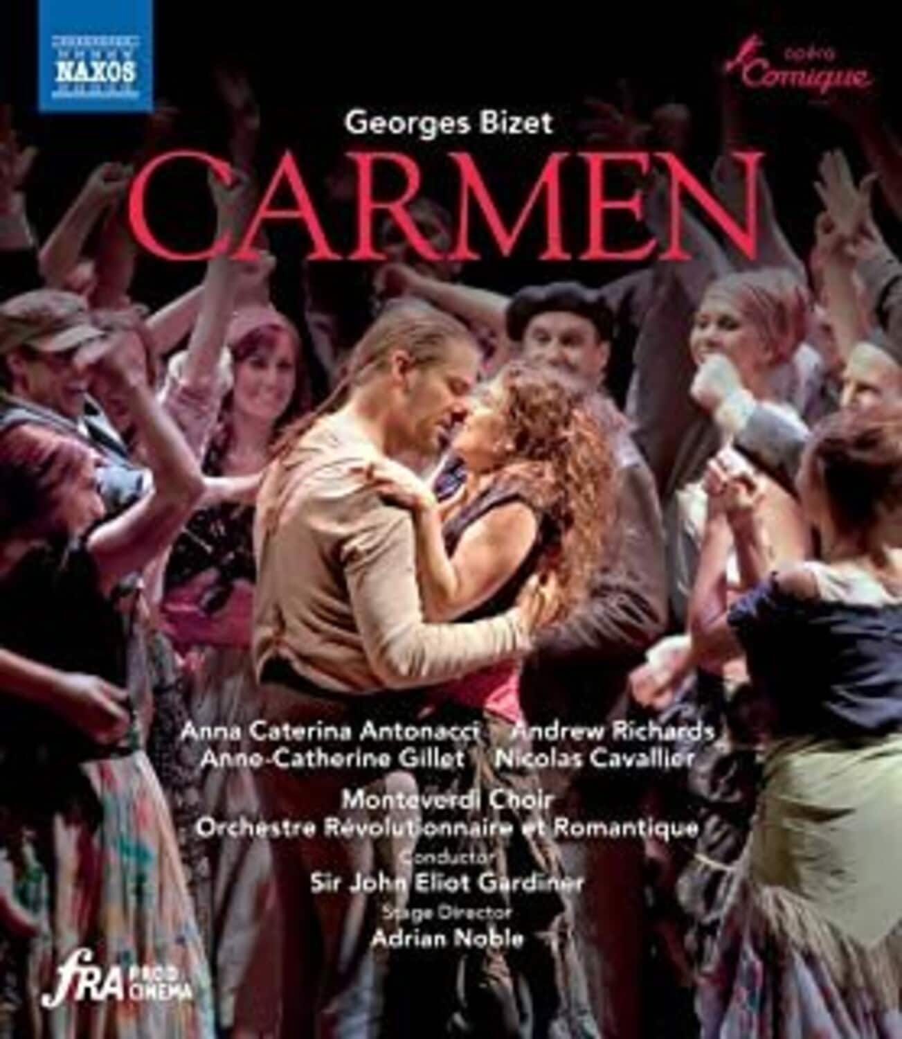 Monteverdi Choir Orchestre Revolutionnaire Et Romantique Gardiner - Carmen  - BLU-RAY
