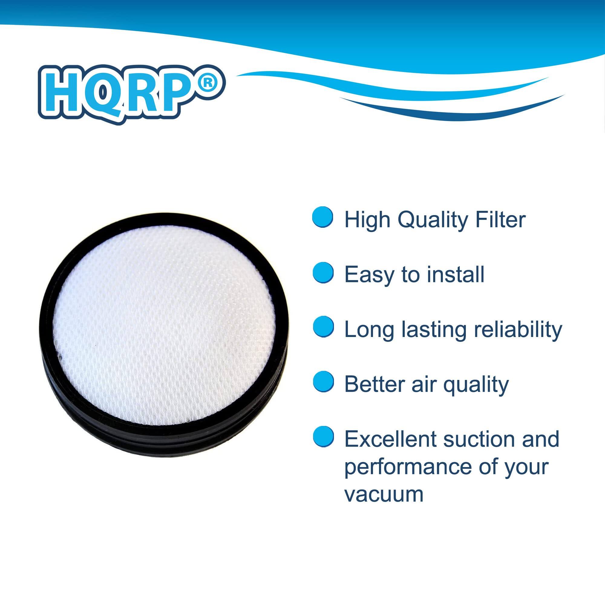 HQRP®

- High Quality Filter
- Easy to install
- Long lasting reliability
- Better air quality
- Excellent suction and performance of your vacuum