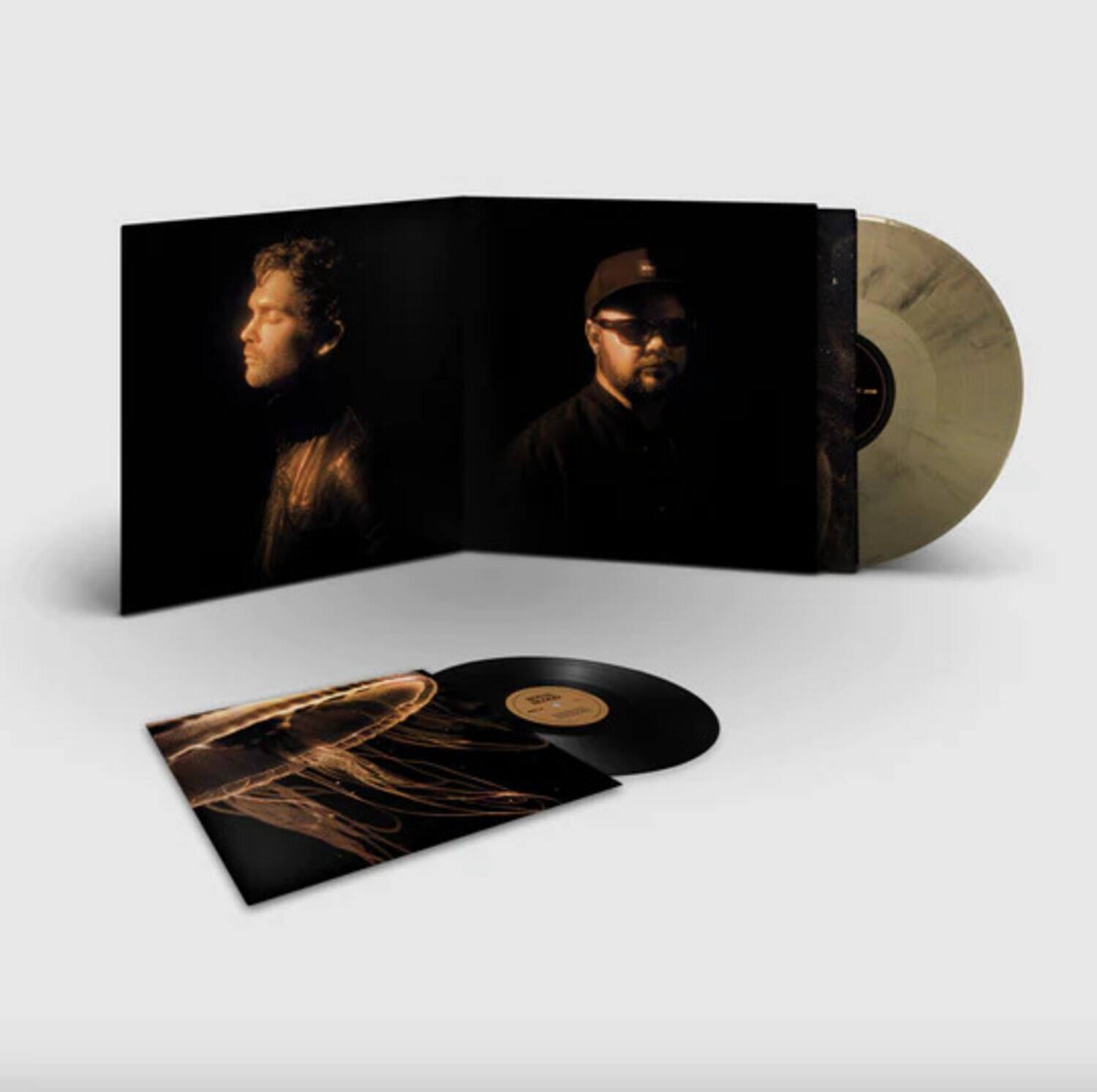 Front. Royal Blood - Back To The Water: Deluxe - 140-Gram Black & Gold Marble Colored Vinyl with Bonus - VINYL LP.