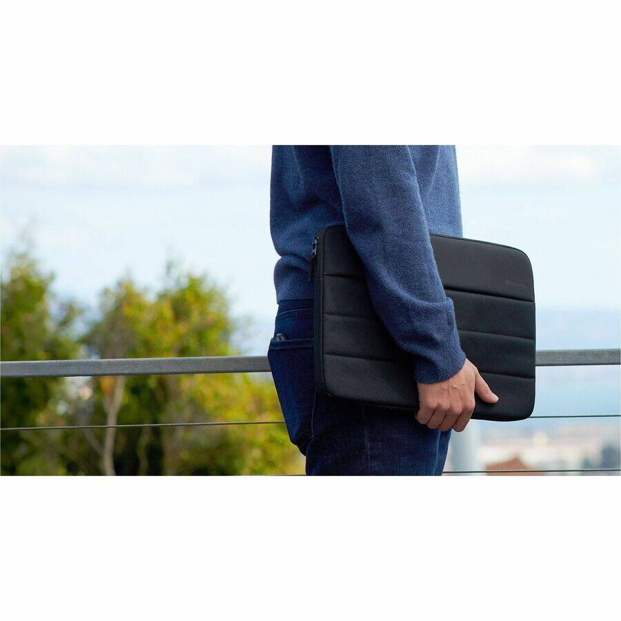 Alt View 4. Kensington - Kensington Carrying Case (Sleeve) for 14" Notebook - Black - Scratch Resistant, Bump Resistant, Drop Resistant - Black.