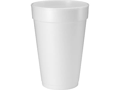 Front. Dart - Cold Cups, 16 Oz., 500/Carton - White.