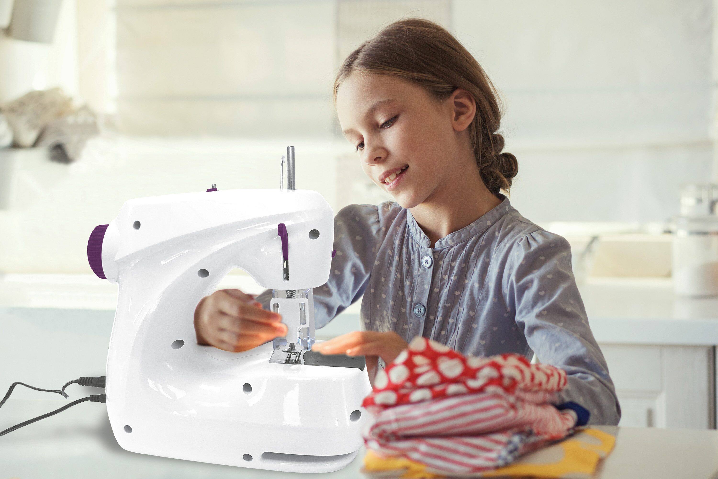 Alt View 8. Lexibook - Sewing Machine with Light, Removable Table & Instruction Sheets.