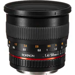 Rokinon - 50mm f/1.4 Aspherical IF Lens for Canon EF