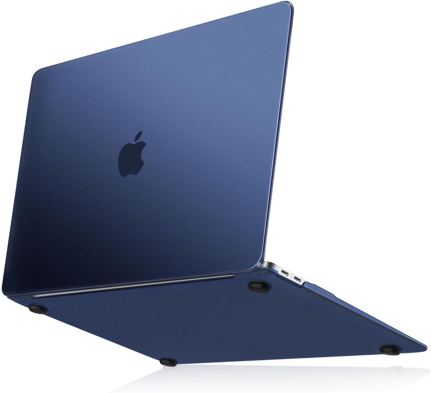 Angle. mosiso - Hard Shell Case for MacBook Air 13 inch, Anti-Crack and Anti-Fingerprint - Translucent.