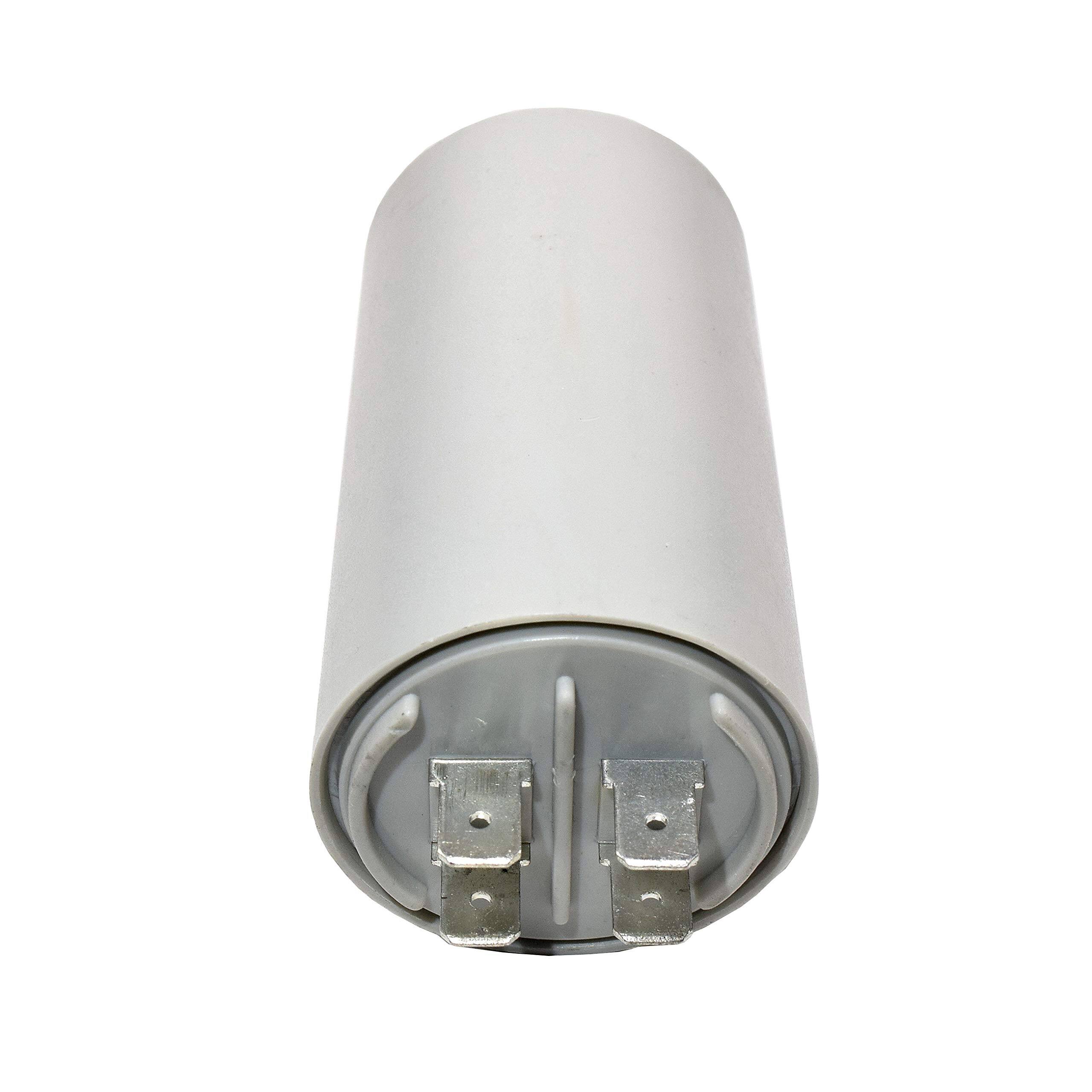 Back. HQRP - 30 uF 250 V AC Round Motor Run Capacitor for Bostitch Air Compressor AB-9067050 CBB60.