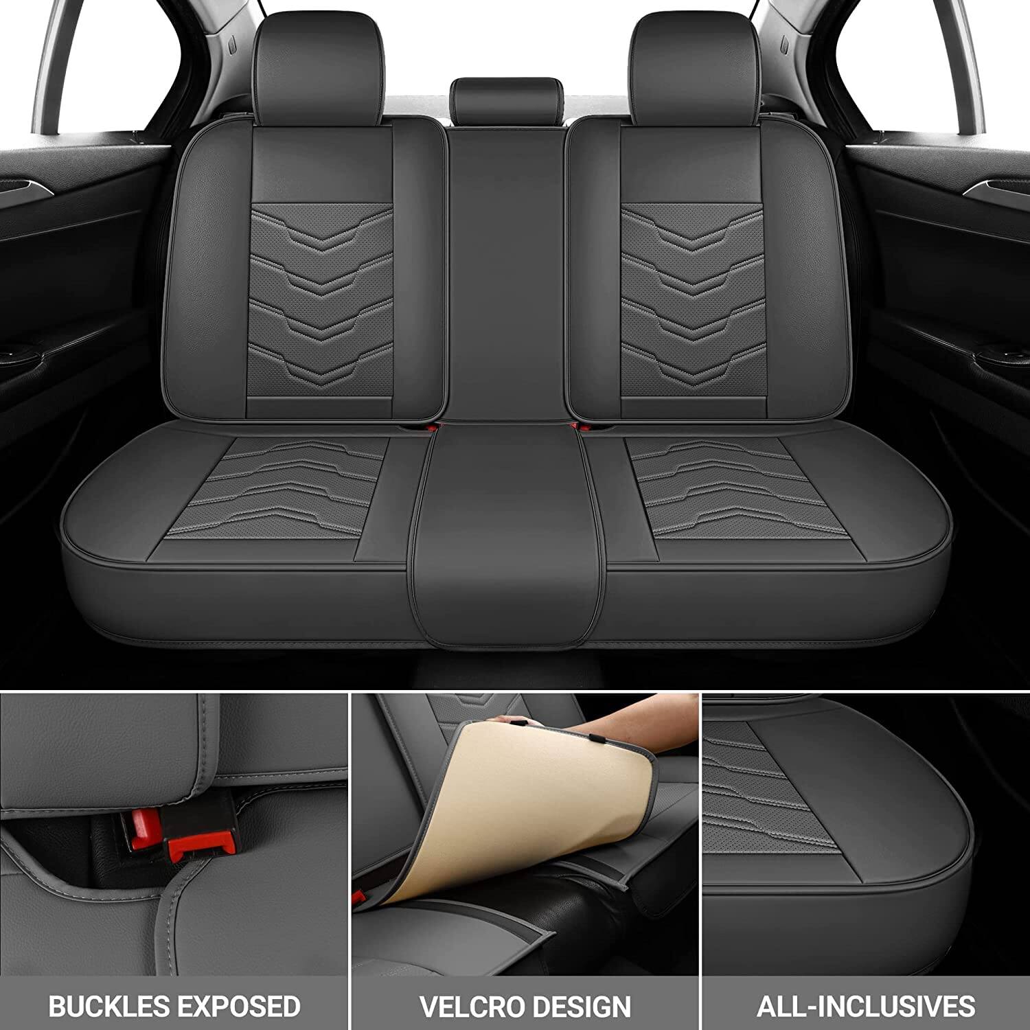 BUCKLES EXPOSED  
VELCRO DESIGN  
ALL-INCLUSIVES