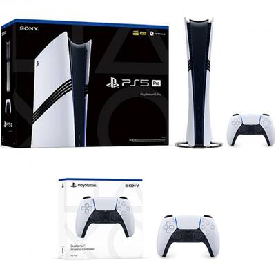 PlayStation 5 Pro Console + PlayStation 5 DualSense Wireless PlayStation 5 Pro Console + PlayStation 5 DualSense Wireless
