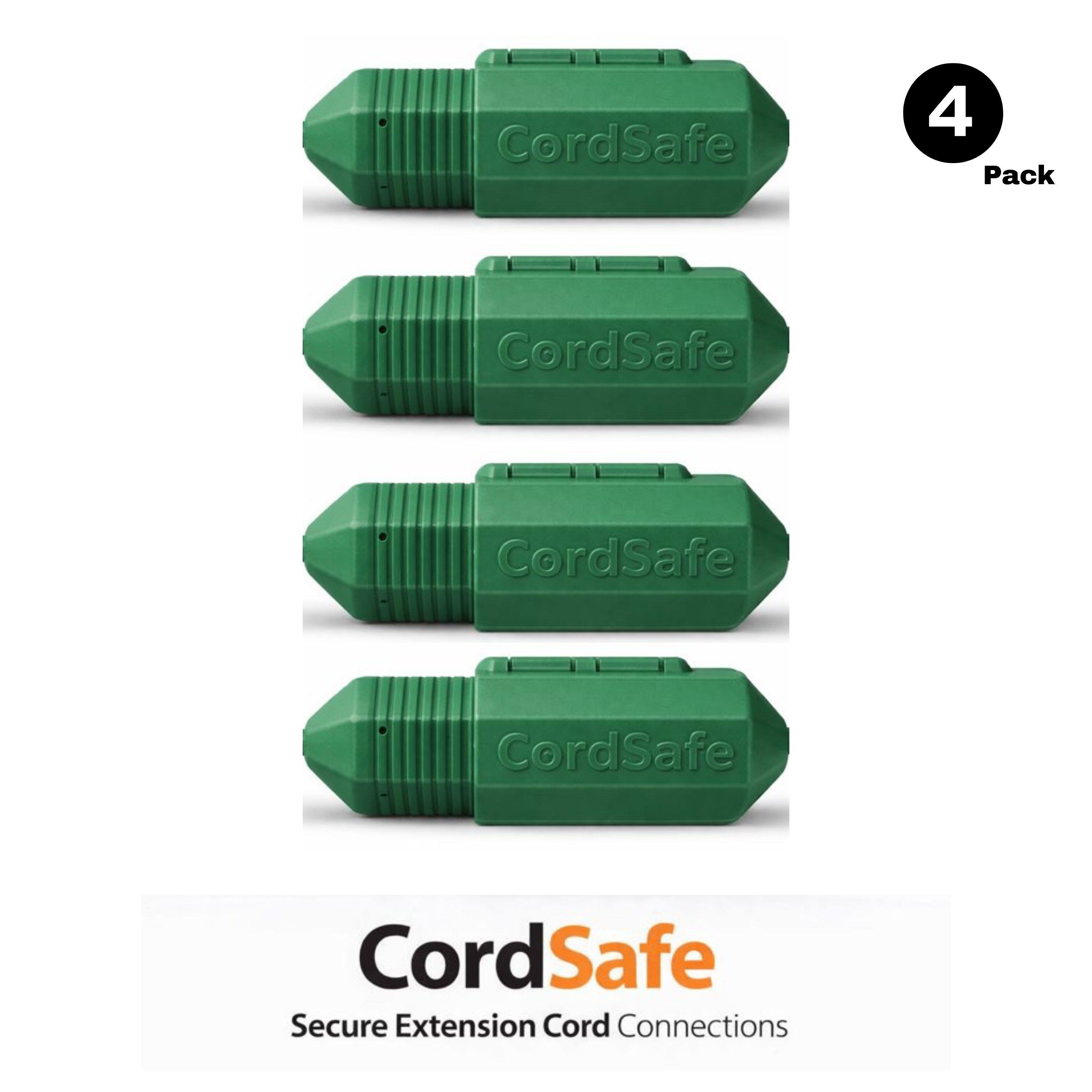 CordSafe 4 Pack  
CordSafe  
CordSafe  
CordSafe  
CordSafe  
Secure Extension Cord Connections