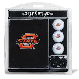 Team Golf - Oklahoma State Cowboys Embroidered Logo Golf Gift Set - Multicolor