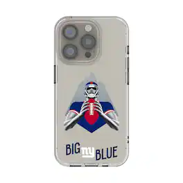 Keyscaper - NFL - New York Giants iPhone Clear Case - 14 - Multicolor