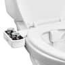 VEVOR - Bidet Attachment for Toilet, Non-Electric Bidet Toilet Seat Attachment - Dual Retractable Nozzles - Gray