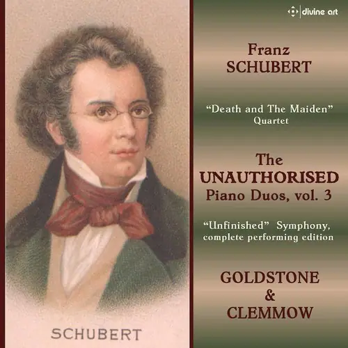 Moto Compact Schubert / Goldstone / Clemmow Unauthorized Piano Duos 3 COMPACT DISCS ...