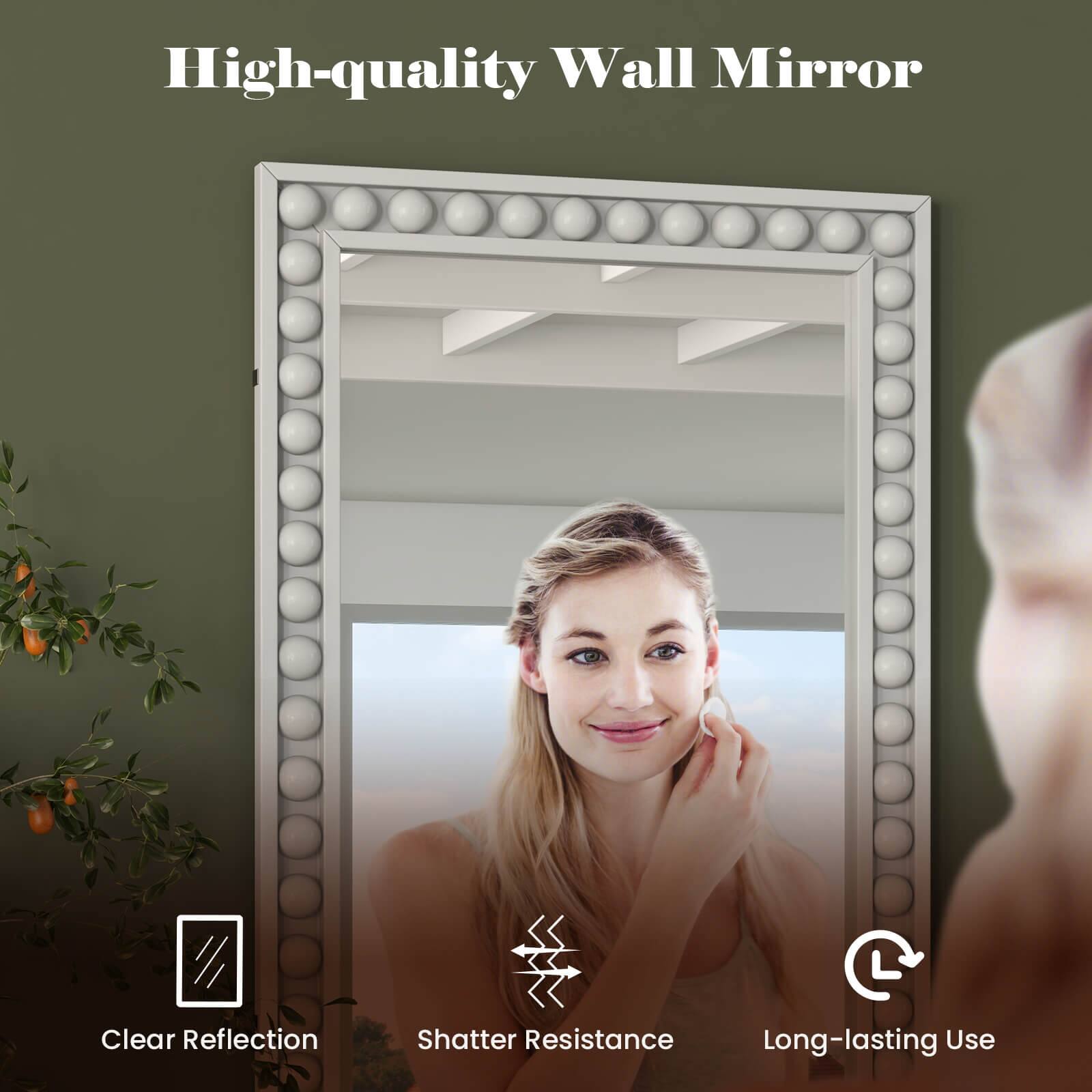 High-quality Wall Mirror

- Clear Reflection
- Shatter Resistance
- Long-lasting Use