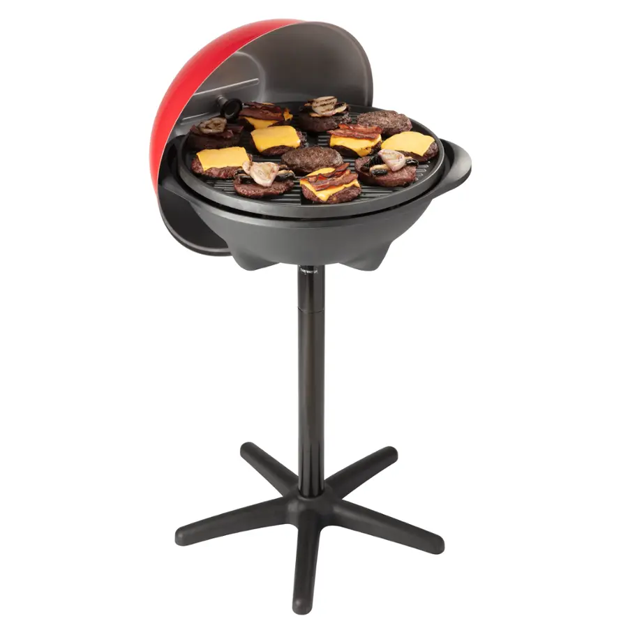 Alt View 29. Cuisinart - 2-in-1 Indoor/Outdoor Electric Grill - Red.