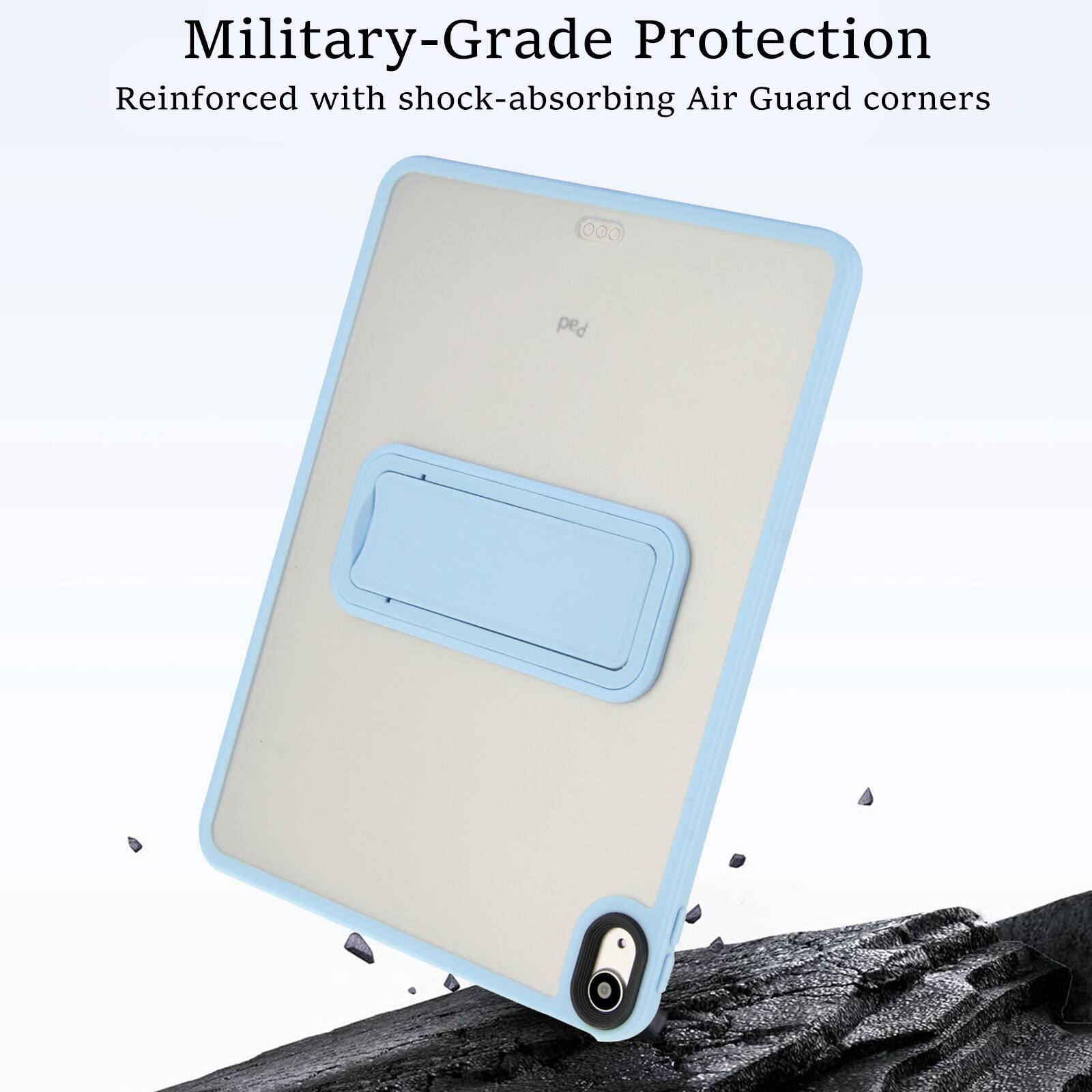 Military-Grade Protection Reinforced with shock-absorbing Air Guard corners