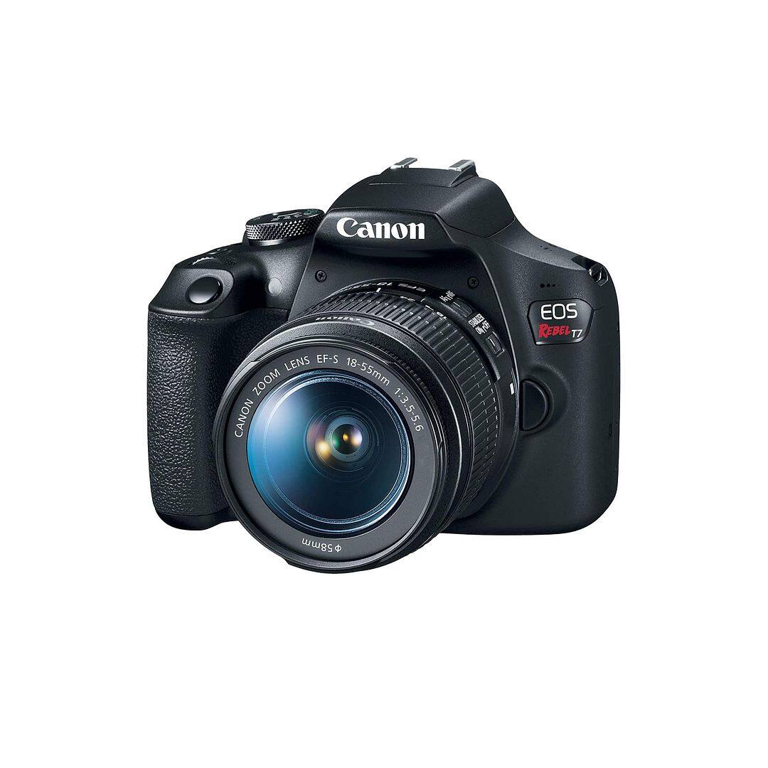 Canon EOS Rebel T7 with EF-S Zoom Lens 18-55mm f/3.5-5.6