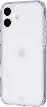 Front. Tech21 - Tech21 Evosparkle Bullt for Magasafe Clear Case 2024 iphone plus - Clear.