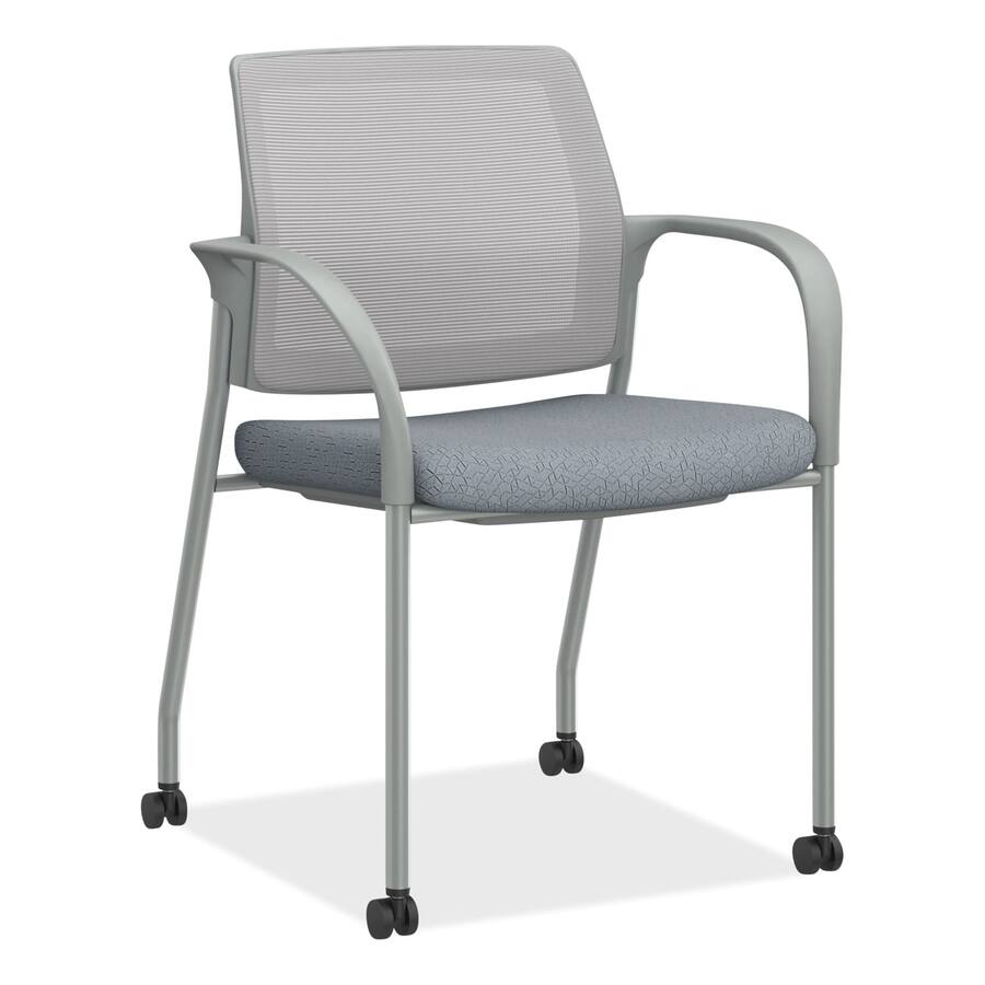 Mobile Stack Chair Our Brands REMOVE Series Mesh Back Mobile Stacking Chair, 25 x 21.75 x ...