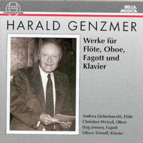 H. Genzmer - Works for Flute Oboe Bassoon Piano   - COMPACT DISCS [CD]