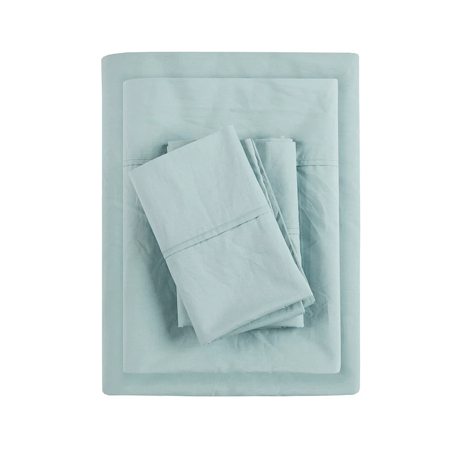 Gracie Mills Clementine 200 Thread Count Year Round Cotton Percale ...