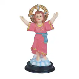 FC Design - 5"H Holy Child Santo Divino Nino Divine Child Jesu Holy Figurine Statue Desk Tabletop Home Decor Gift - Multi-Color