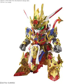 Bandai - Hobby - SD Gundam World Heroes - Wukong Impulse Gundam Model Kit - COLLECTIBLES - Multicolor