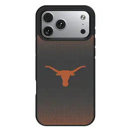 Keyscaper - NCAA - Texas Longhorns Bump Case with 8.2ft Drop Protection - 16 Pro Max - Black