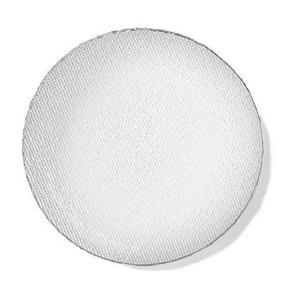 Front. American Atelier - Shine Silver Charger Plate 13"D - Silver.