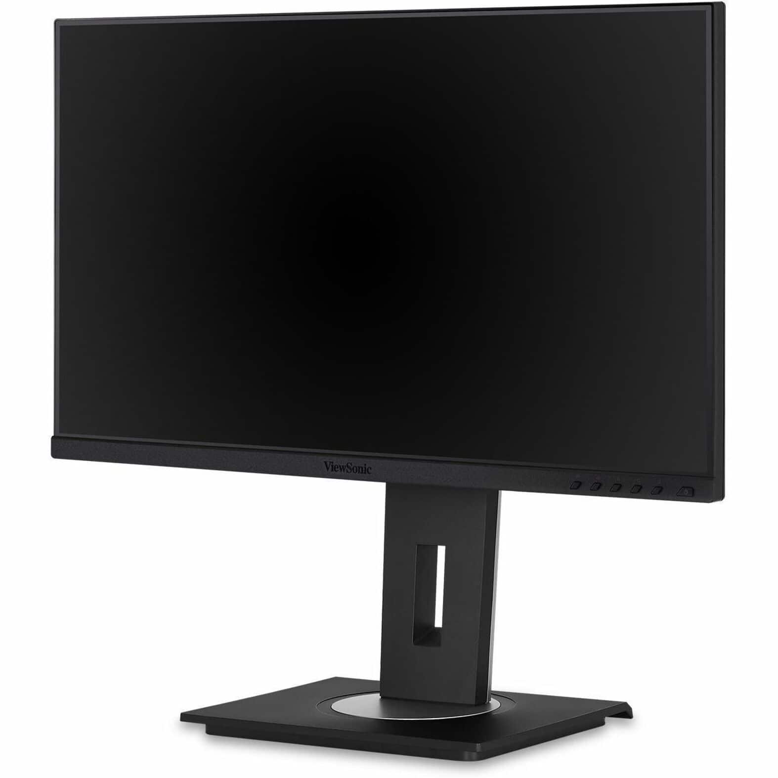 Alt View 17. ViewSonic - DFS VG245 24" IPS LCD FHD Monitor (USB-C, HDMI, DP) - Black.